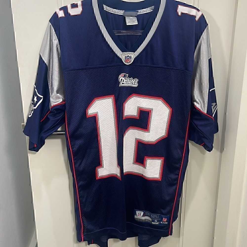 Reebok Authentic Patriots Jersey Tom Brady #12 New England Size: S | CH | P
